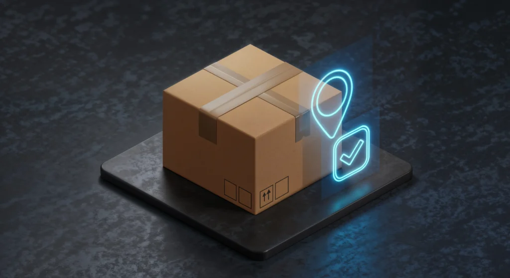 delivery tracking concept
